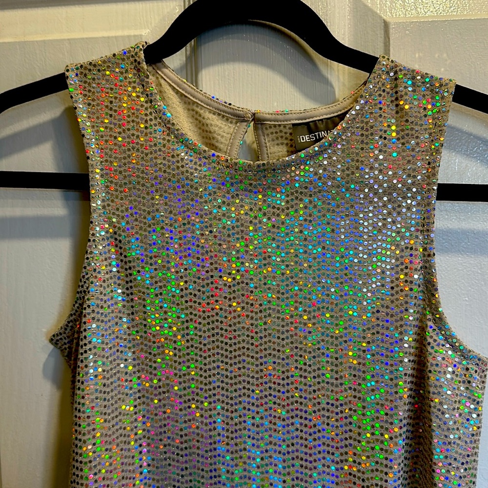 BNWT Girls Sparkling Party Dress